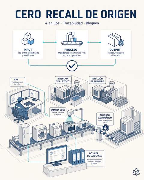 Cero recall por defecto de origen
