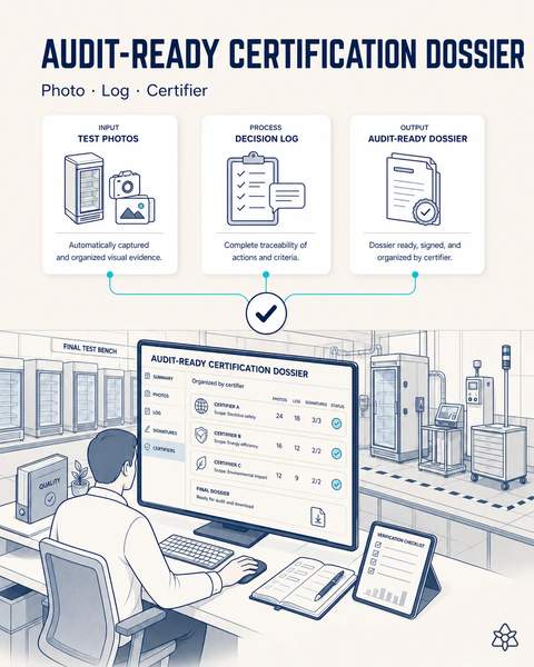 Certification audit dossier always ready