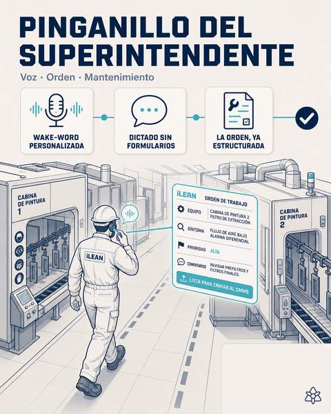 El superintendente al mando por voz