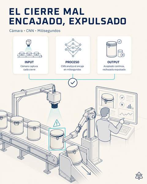 El cierre mal encajado, expulsado