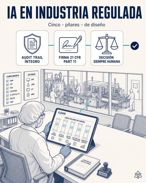 iLEAN en industria regulada — implementable by design