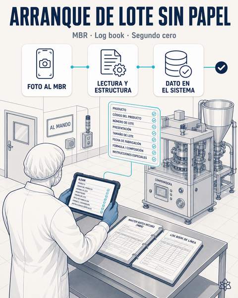 Arranque de lote sin papel — MBR y log book
