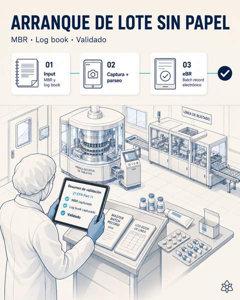 Arranque de lote sin papel — MBR y log book