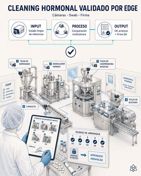 Cleaning hormonal validado por Edge