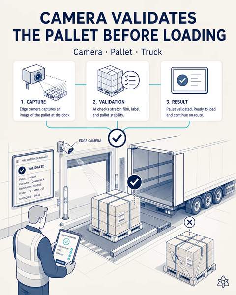 Every pallet checked before loading