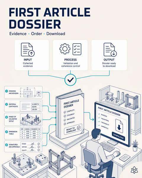 First article dossier, by itself