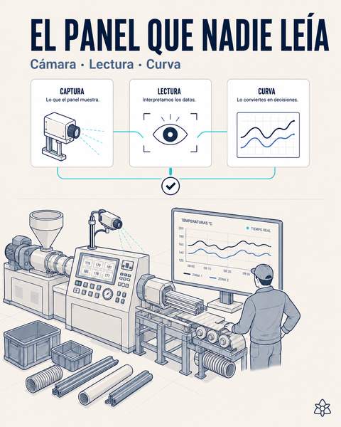 La extrusora vieja empieza a hablar