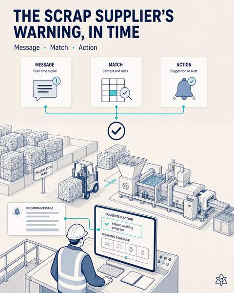 The broker's alert, in time