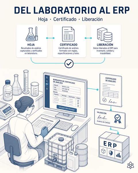Del Excel del laboratorio al ERP