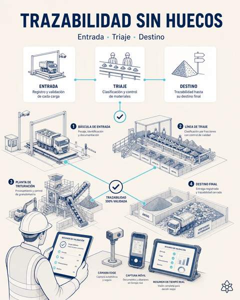 Cada tonelada ligada a su destino