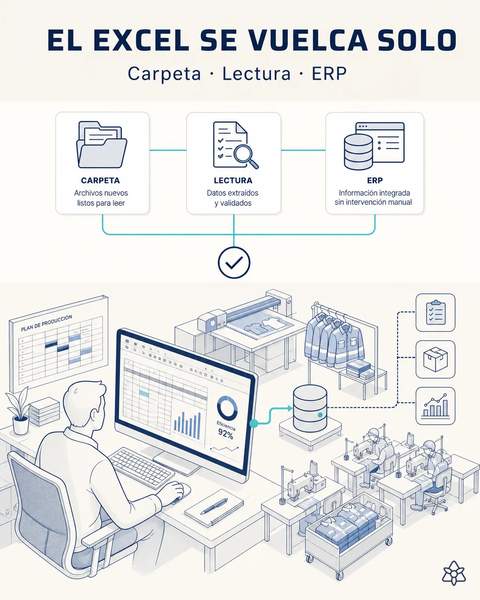 El Excel de eficiencia, al ERP