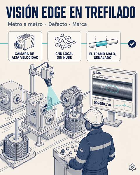 Poka-yoke por visión en trefilado y alambrón