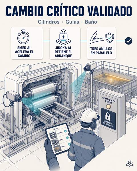 SMED AI: arranque limpio a la primera