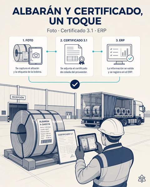 Albarán y certificado, un toque