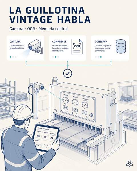 La guillotina vintage empieza a hablar