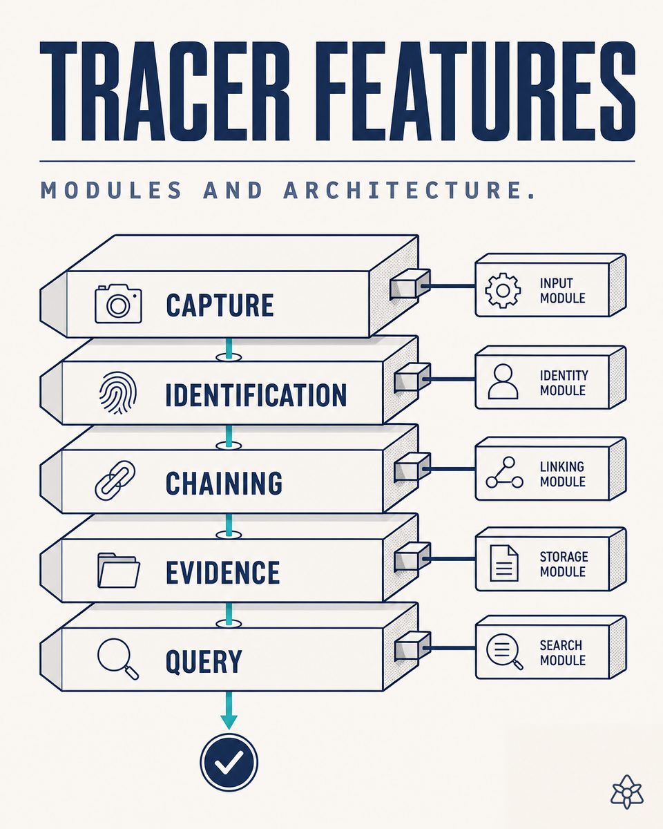 iLEAN Tracer modular architecture